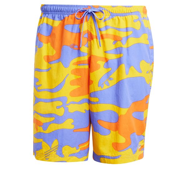ADIDAS ORIGINALS ADIDAS ORIGINALS Kratke kopalne hlače  golobje modra / rumena / oranžna