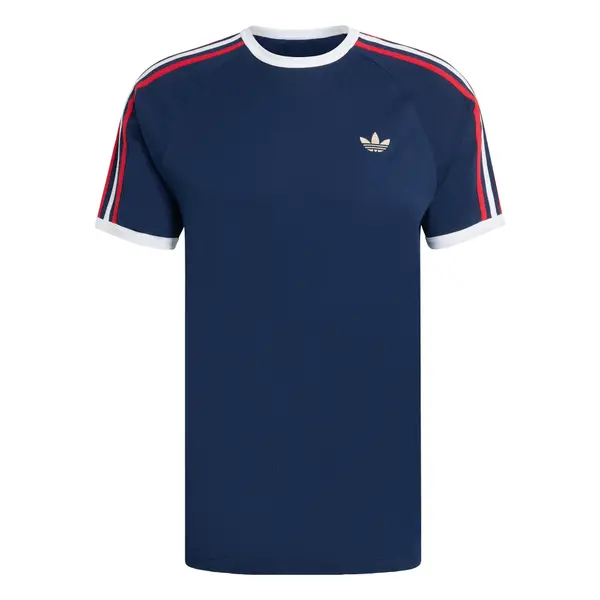 ADIDAS ORIGINALS ADIDAS ORIGINALS Majica '3-STRIPES'  mornarska / rdeča / bela