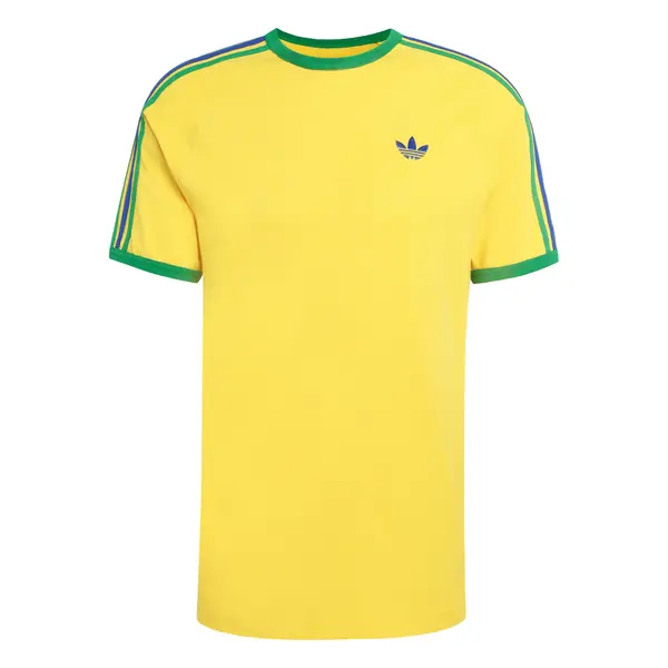 ADIDAS ORIGINALS ADIDAS ORIGINALS Majica '3-STRIPES'  mornarska / temno rumena / žad