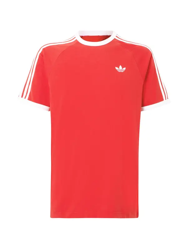 ADIDAS ORIGINALS ADIDAS ORIGINALS Majica '3-Stripes'  rdeča / bela