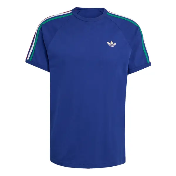 ADIDAS ORIGINALS ADIDAS ORIGINALS Majica '3-STRIPES'  ultra mornarsko modra / zelena / rdeča / bela