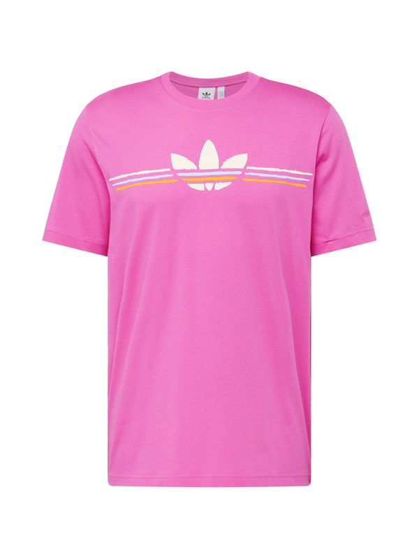 ADIDAS ORIGINALS ADIDAS ORIGINALS Majica '80s GFX'  svetlo modra / zlato-rumena / fuksija / off-bela