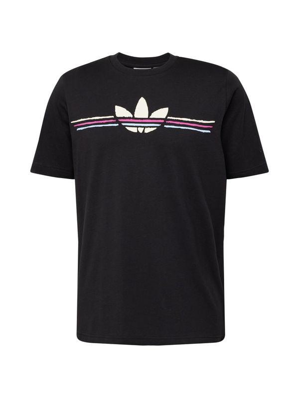 ADIDAS ORIGINALS ADIDAS ORIGINALS Majica '80s'  pastelno modra / roza / črna / bela