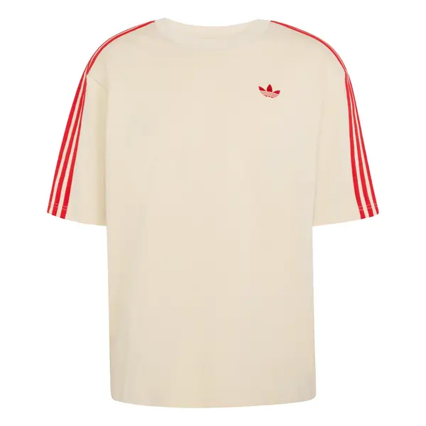 ADIDAS ORIGINALS ADIDAS ORIGINALS Majica 'Adicolor'  bež / rdeča