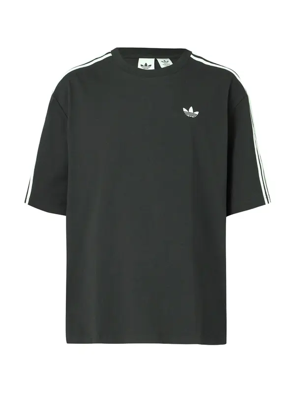 ADIDAS ORIGINALS ADIDAS ORIGINALS Majica 'Adicolor'  črna / bela