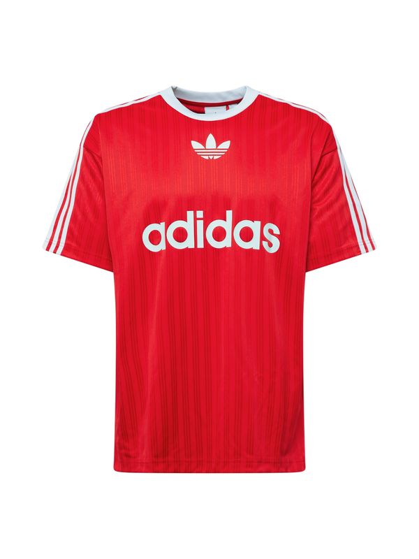 ADIDAS ORIGINALS ADIDAS ORIGINALS Majica 'Adicolor'  rdeča / bela