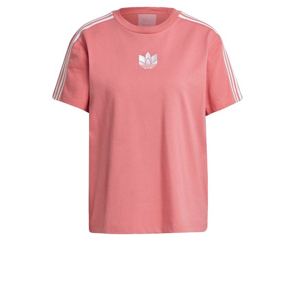 ADIDAS ORIGINALS ADIDAS ORIGINALS Majica 'Adicolor'  rosé / bela