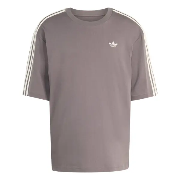 ADIDAS ORIGINALS ADIDAS ORIGINALS Majica 'Adicolor'  siva / bela