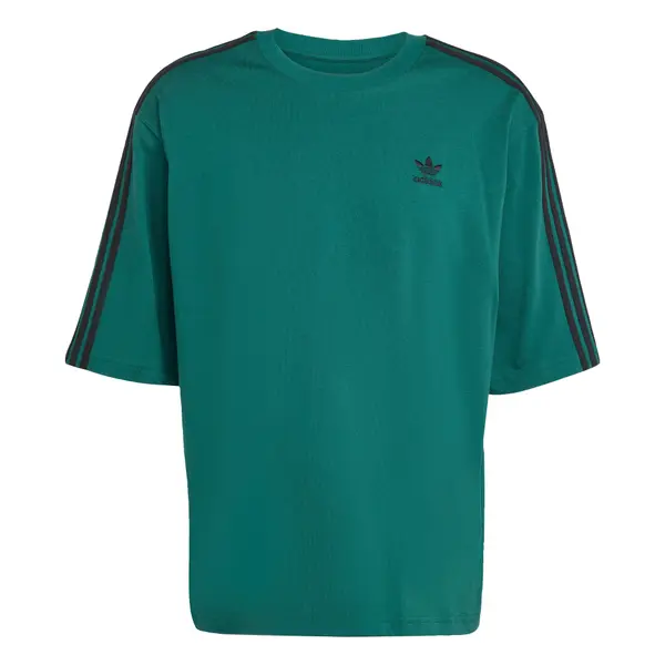 ADIDAS ORIGINALS ADIDAS ORIGINALS Majica 'Adicolor'  temno zelena / črna