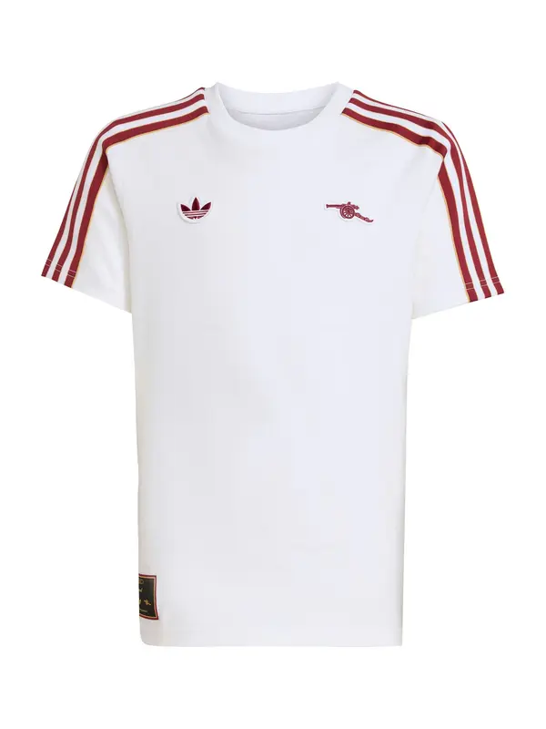 ADIDAS ORIGINALS ADIDAS ORIGINALS Majica 'Arsenal Terrace Icons'  temno rdeča / bela