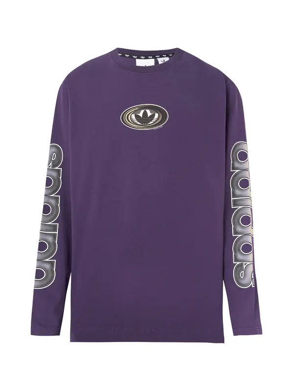 ADIDAS ORIGINALS ADIDAS ORIGINALS Majica  bež / lila / črna / bela