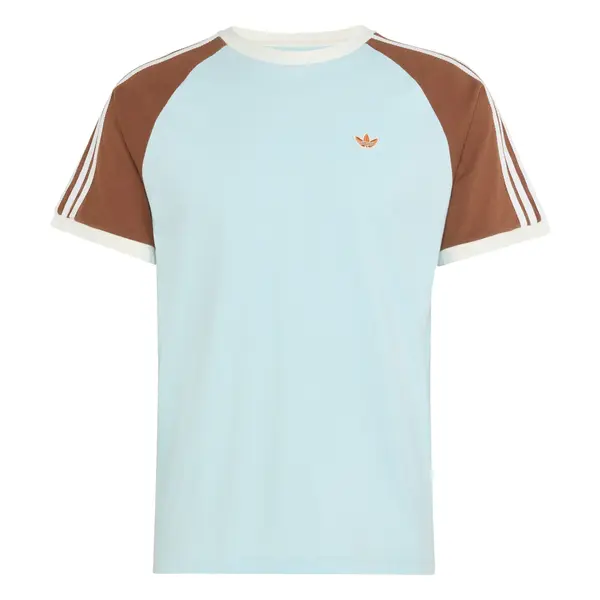 ADIDAS ORIGINALS ADIDAS ORIGINALS Majica 'Cali'  svetlo modra / čokolada / meta / bela