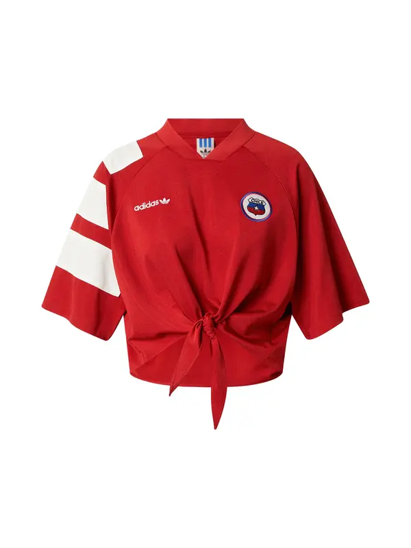 ADIDAS ORIGINALS ADIDAS ORIGINALS Majica 'CHILE'  rdeča / bela