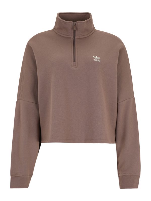 ADIDAS ORIGINALS ADIDAS ORIGINALS Majica 'ESS'  rjava / bela