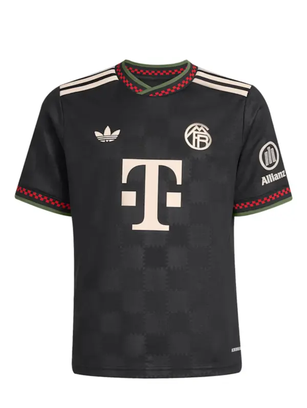 ADIDAS ORIGINALS ADIDAS ORIGINALS Majica 'FC Bayern München 25-26 3rd'  ecru / oliva / temno rdeča / črna