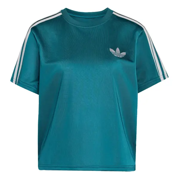 ADIDAS ORIGINALS ADIDAS ORIGINALS Majica 'Firebird'  petrol / bela