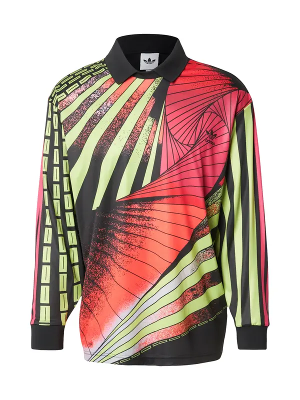ADIDAS ORIGINALS ADIDAS ORIGINALS Majica 'GOALIE'  apno / oranžna / roza / črna