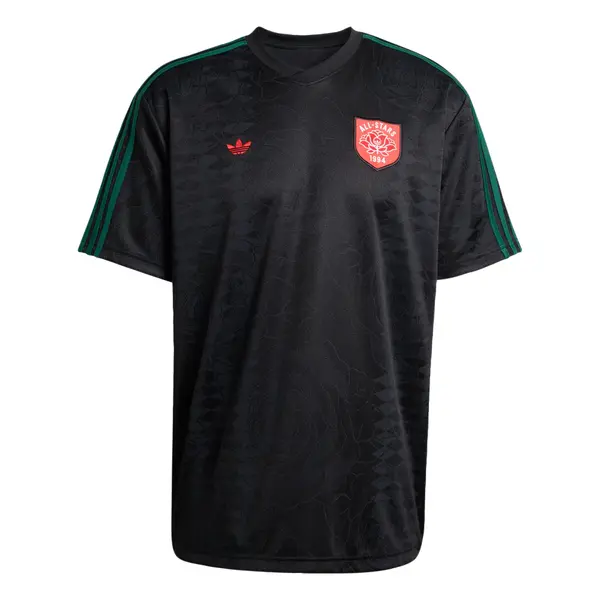 ADIDAS ORIGINALS ADIDAS ORIGINALS Majica 'Jersey Roses'  temno zelena / rdeča / črna / bela