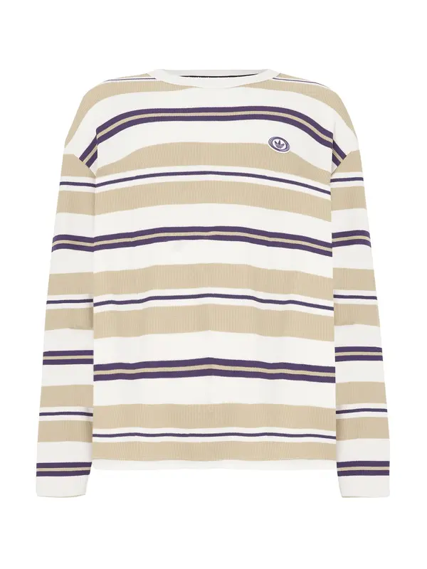 ADIDAS ORIGINALS ADIDAS ORIGINALS Majica  kapučino / lila / bela