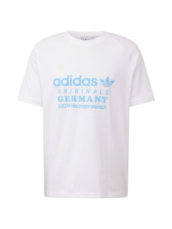 ADIDAS ORIGINALS ADIDAS ORIGINALS Majica  kremna / svetlo modra / bela