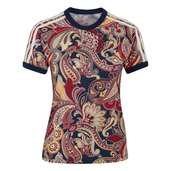 ADIDAS ORIGINALS ADIDAS ORIGINALS Majica 'Liberty London Cali'  mornarska / rjava / svetlo rjava / rdeča