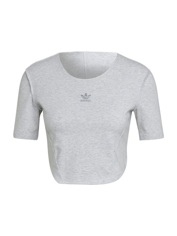 ADIDAS ORIGINALS ADIDAS ORIGINALS Majica 'Loungewear'  pegasto siva