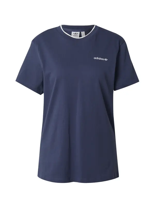 ADIDAS ORIGINALS ADIDAS ORIGINALS Majica  mornarska / svetlo modra / oranžna / off-bela