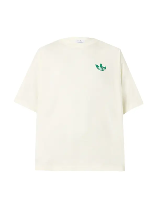 ADIDAS ORIGINALS ADIDAS ORIGINALS Majica 'MOUNTAIN'  kari / zelena / volneno bela