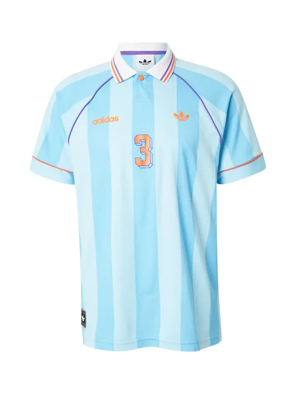 ADIDAS ORIGINALS ADIDAS ORIGINALS Majica  nebeško modra / svetlo modra / lila / oranžna