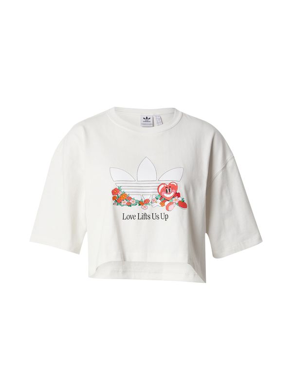 ADIDAS ORIGINALS ADIDAS ORIGINALS Majica 'NELSON'  zelena / rdeča / črna / bela