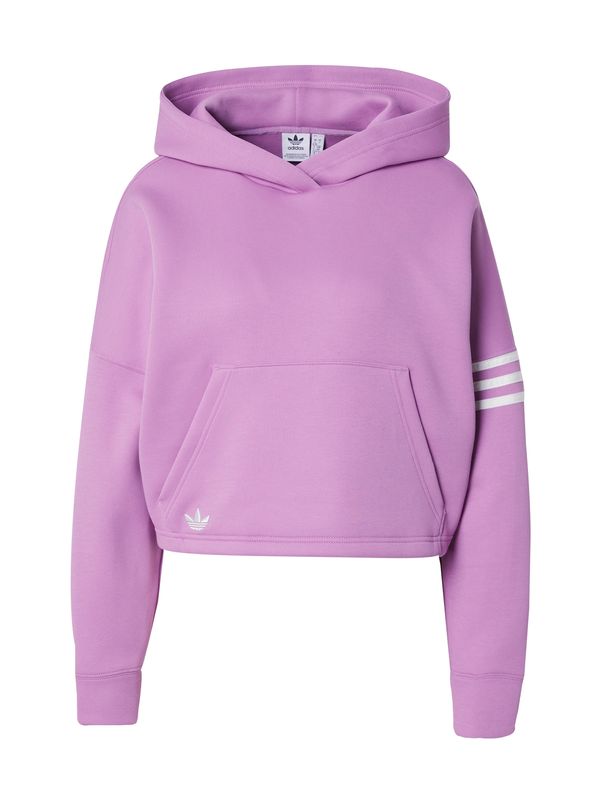 ADIDAS ORIGINALS ADIDAS ORIGINALS Majica 'Neucl'  sliva / bela