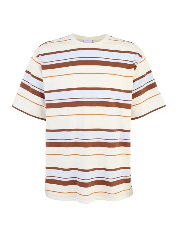 ADIDAS ORIGINALS ADIDAS ORIGINALS Majica  pastelno modra / rjava / temno oranžna / off-bela