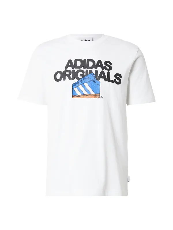 ADIDAS ORIGINALS ADIDAS ORIGINALS Majica  pesek / modra / črna / bela