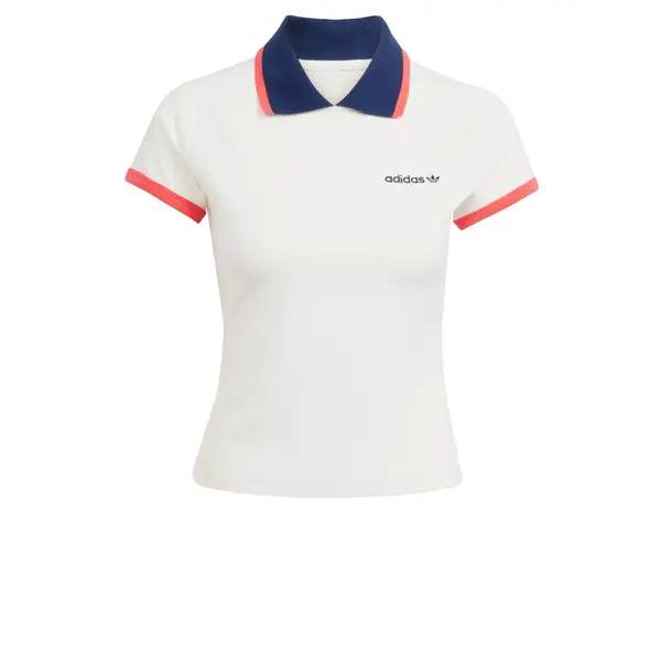 ADIDAS ORIGINALS ADIDAS ORIGINALS Majica 'Polo'  marine / losos / bela