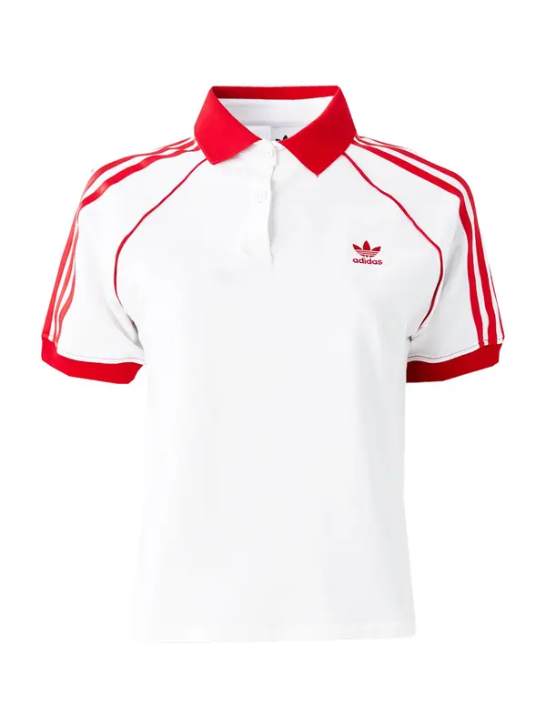 ADIDAS ORIGINALS ADIDAS ORIGINALS Majica  rdeča / bela