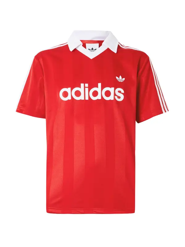 ADIDAS ORIGINALS ADIDAS ORIGINALS Majica  rdeča / bela