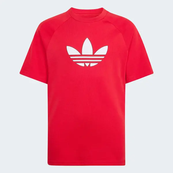 ADIDAS ORIGINALS ADIDAS ORIGINALS Majica  rdeča / bela