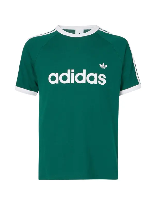 ADIDAS ORIGINALS ADIDAS ORIGINALS Majica 'Ringer'  jelka / bela