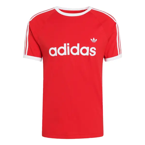 ADIDAS ORIGINALS ADIDAS ORIGINALS Majica 'Ringer'  živo rdeča / bela