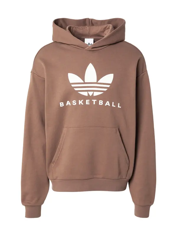 ADIDAS ORIGINALS ADIDAS ORIGINALS Majica  rjava / bela