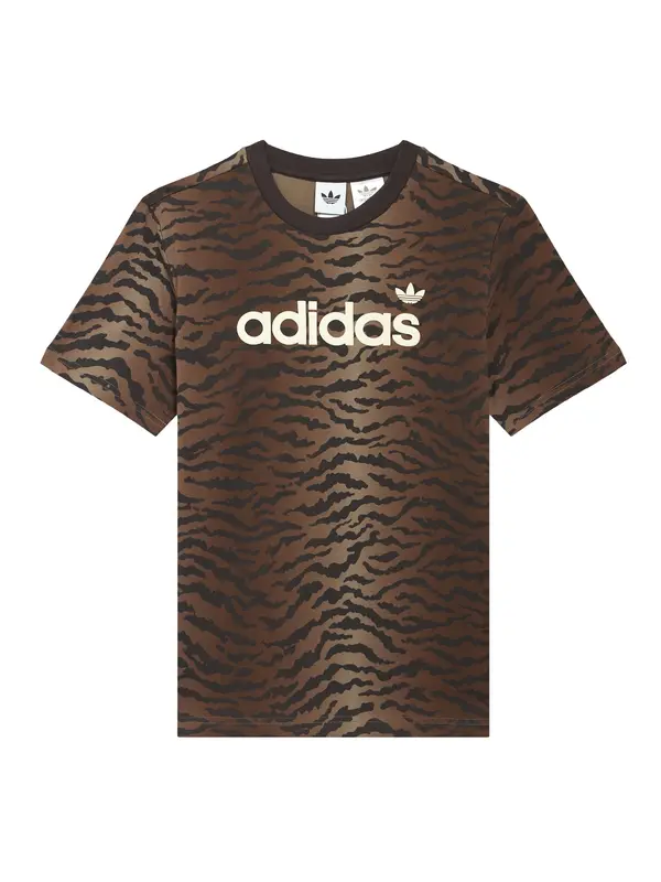 ADIDAS ORIGINALS ADIDAS ORIGINALS Majica  rjava / kapučino / črna / bela