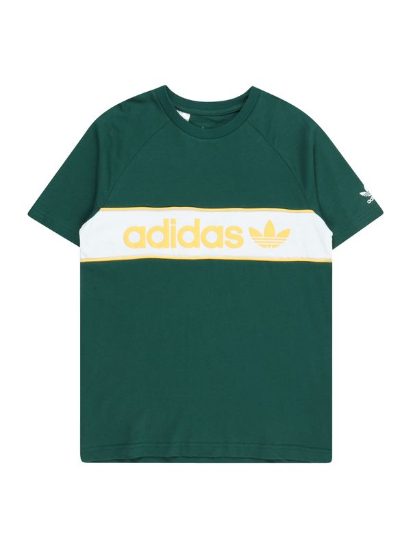 ADIDAS ORIGINALS ADIDAS ORIGINALS Majica  rumena / smaragd / bela