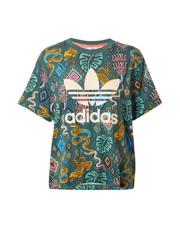 ADIDAS ORIGINALS ADIDAS ORIGINALS Majica  rumena / zelena / bela