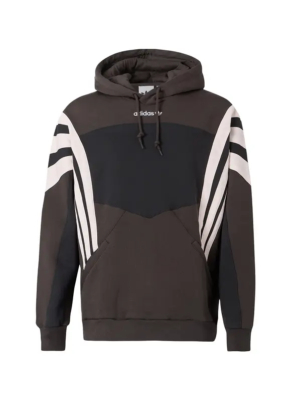ADIDAS ORIGINALS ADIDAS ORIGINALS Majica 'SANTIAGO'  rjava / črna / bela
