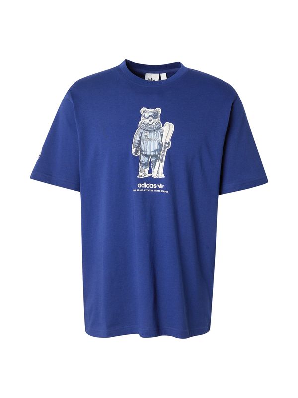 ADIDAS ORIGINALS ADIDAS ORIGINALS Majica 'SKI BEAR'  svetlo modra / temno modra / temno siva / off-bela