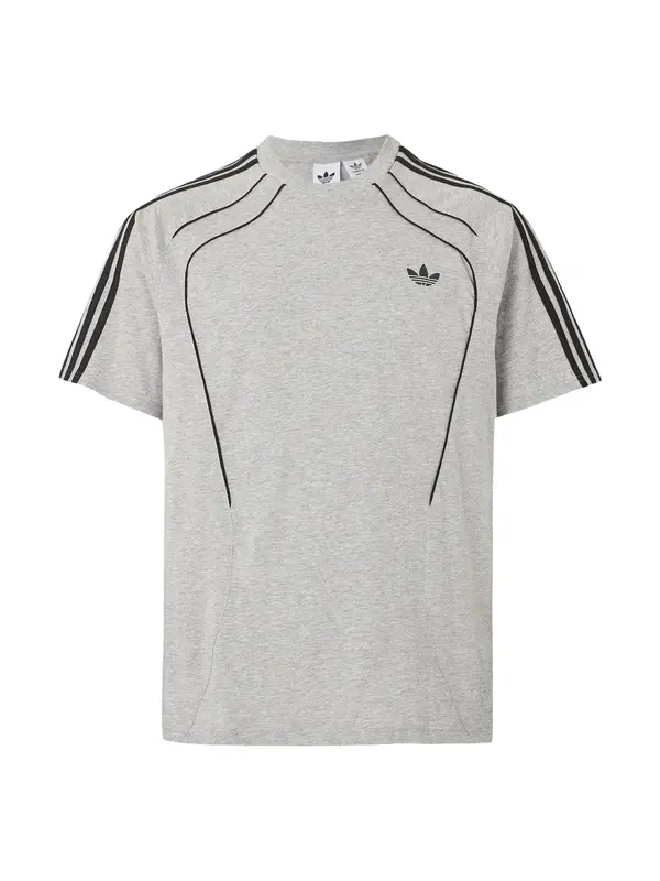 ADIDAS ORIGINALS ADIDAS ORIGINALS Majica 'Spacer Teamgeist 26'  pegasto siva / črna