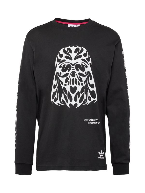 ADIDAS ORIGINALS ADIDAS ORIGINALS Majica 'Star Wars Nanzuka'  črna / bela