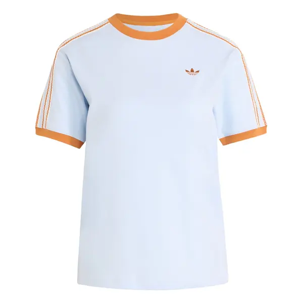 ADIDAS ORIGINALS ADIDAS ORIGINALS Majica 'Summer Glow'  pastelno modra / temno oranžna