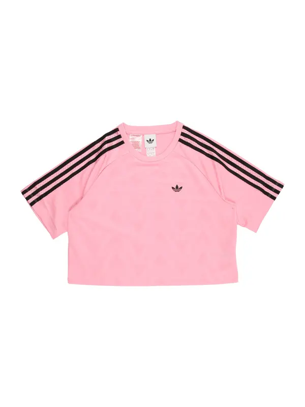 ADIDAS ORIGINALS ADIDAS ORIGINALS Majica  svetlo roza / črna