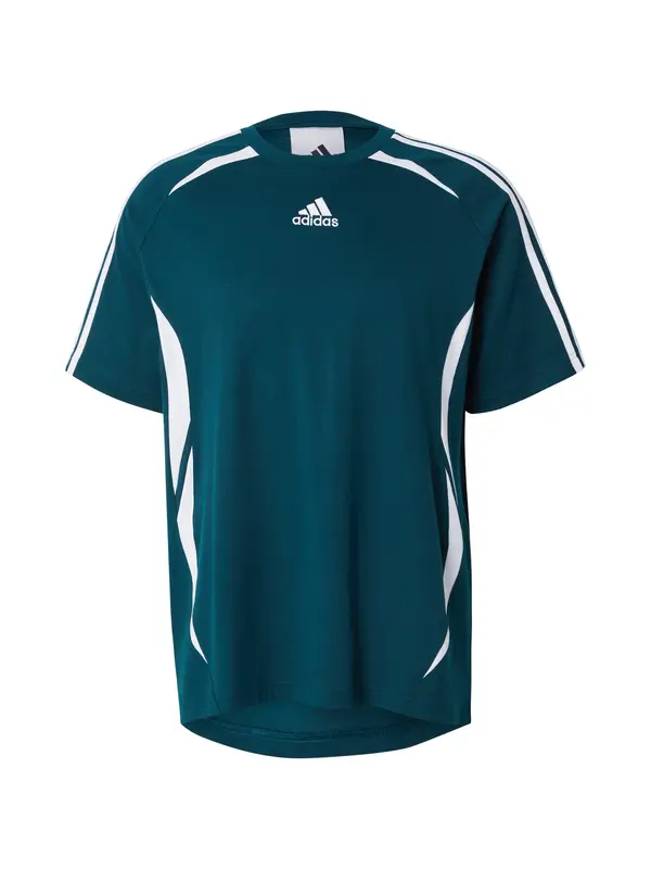 ADIDAS ORIGINALS ADIDAS ORIGINALS Majica 'Teamgeist'  temno zelena / bela